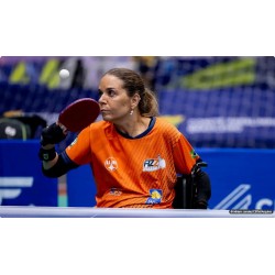 Mesatenista Carla Maia vai disputar Paralimpíada de Paris